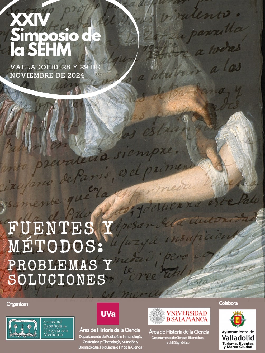 XXIV Simposio de la SEHM. Valladolid, 28 y 29 de noviembre de 2024 XXIV Simposio de la SEHM. Valladolid, 28 y 29 de noviembre de 2024